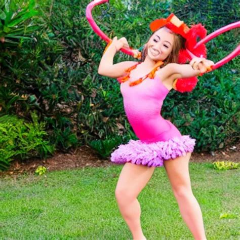 lacroix hula hoop|Remy Lacroix and her Hula Hoop .